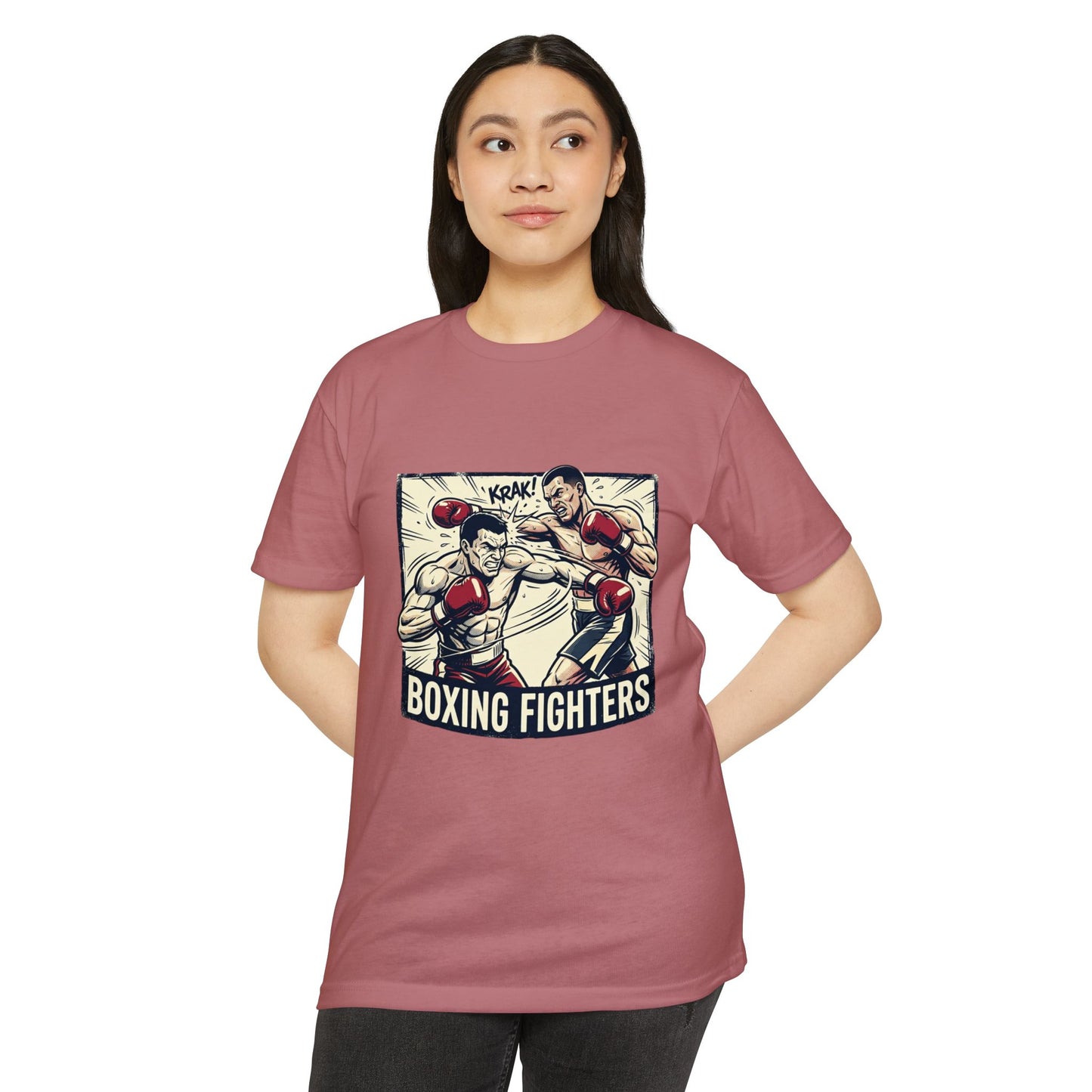 Boxing Fighters Vintage Comic Ring Match T-Shirt