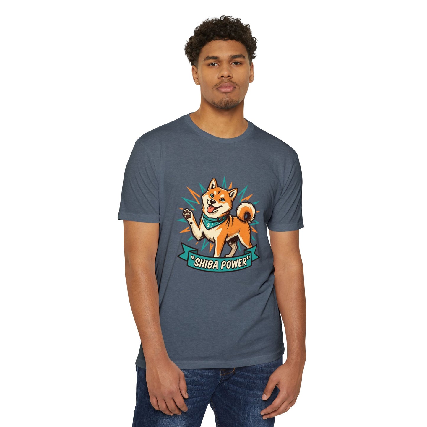 Shiba Power T-Shirt — Cute Shiba Inu Graphic Tee
