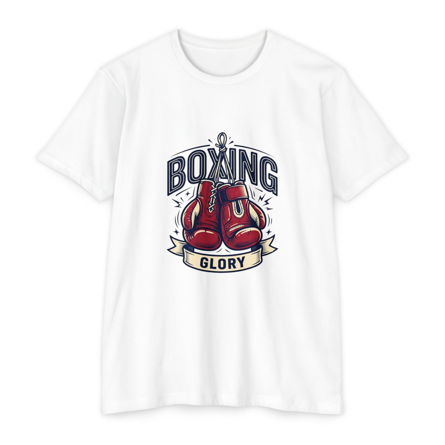 Boxing Glory T-Shirt – Vintage Red Gloves Graphic Tee