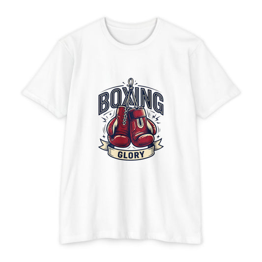 Boxing Glory T-Shirt – Vintage Red Gloves Graphic Tee