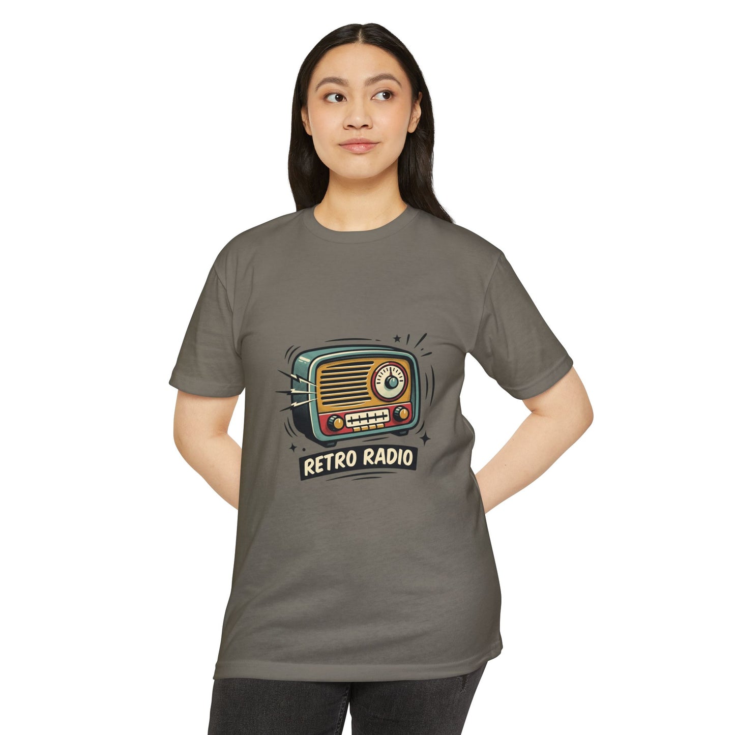 Retro Radio T-Shirt — Vintage Music Graphic Tee