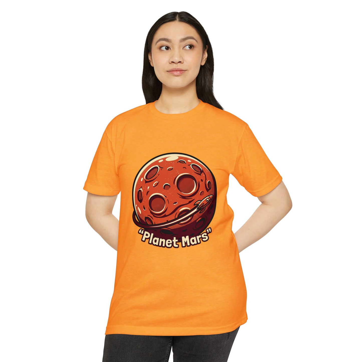 Retro Mars Graphic T-Shirt — Red Planet Tee