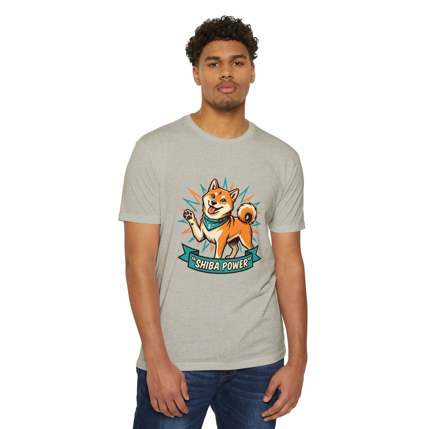 Shiba Power T-Shirt — Cute Shiba Inu Graphic Tee