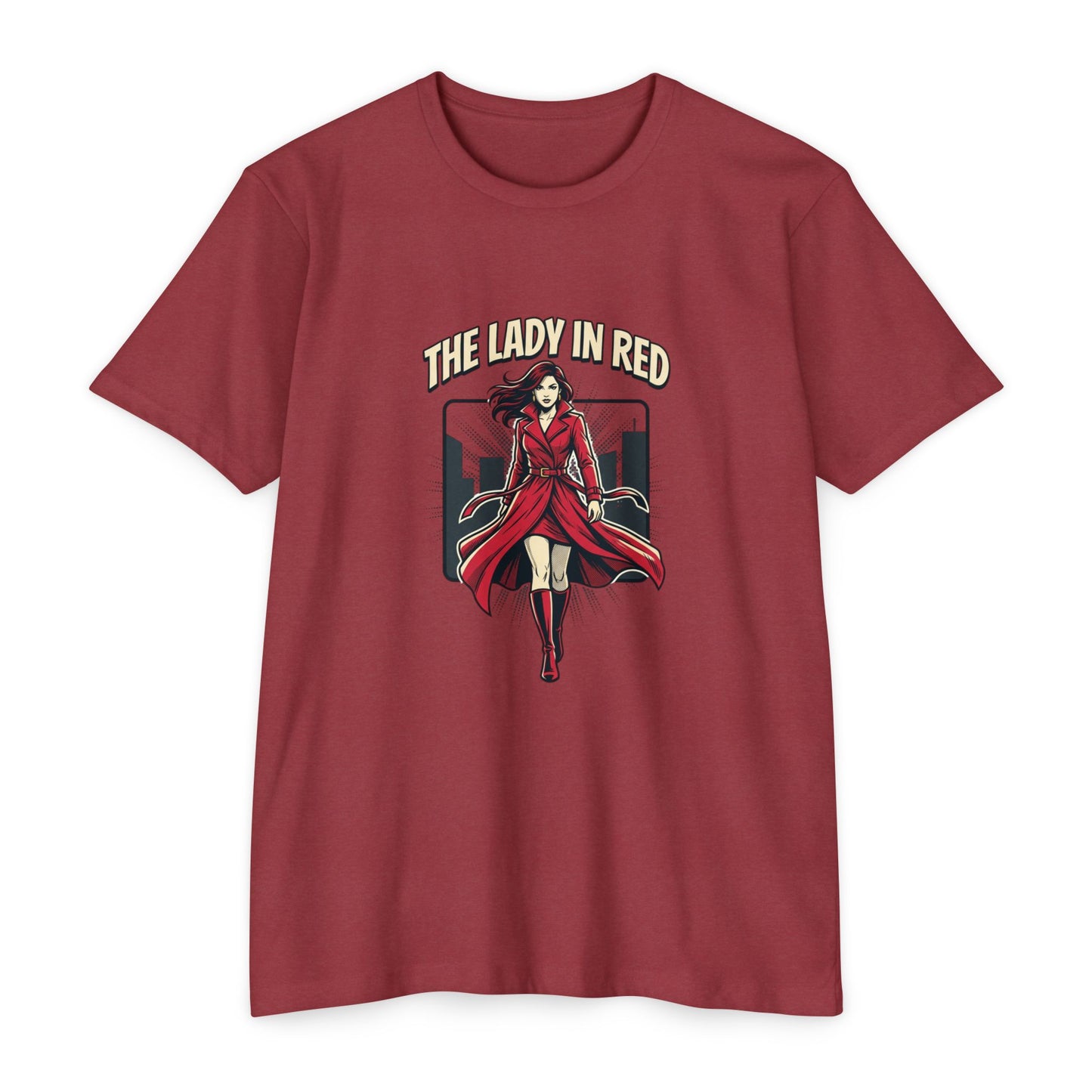 Lady in Red Vintage Femme Fatale T-Shirt