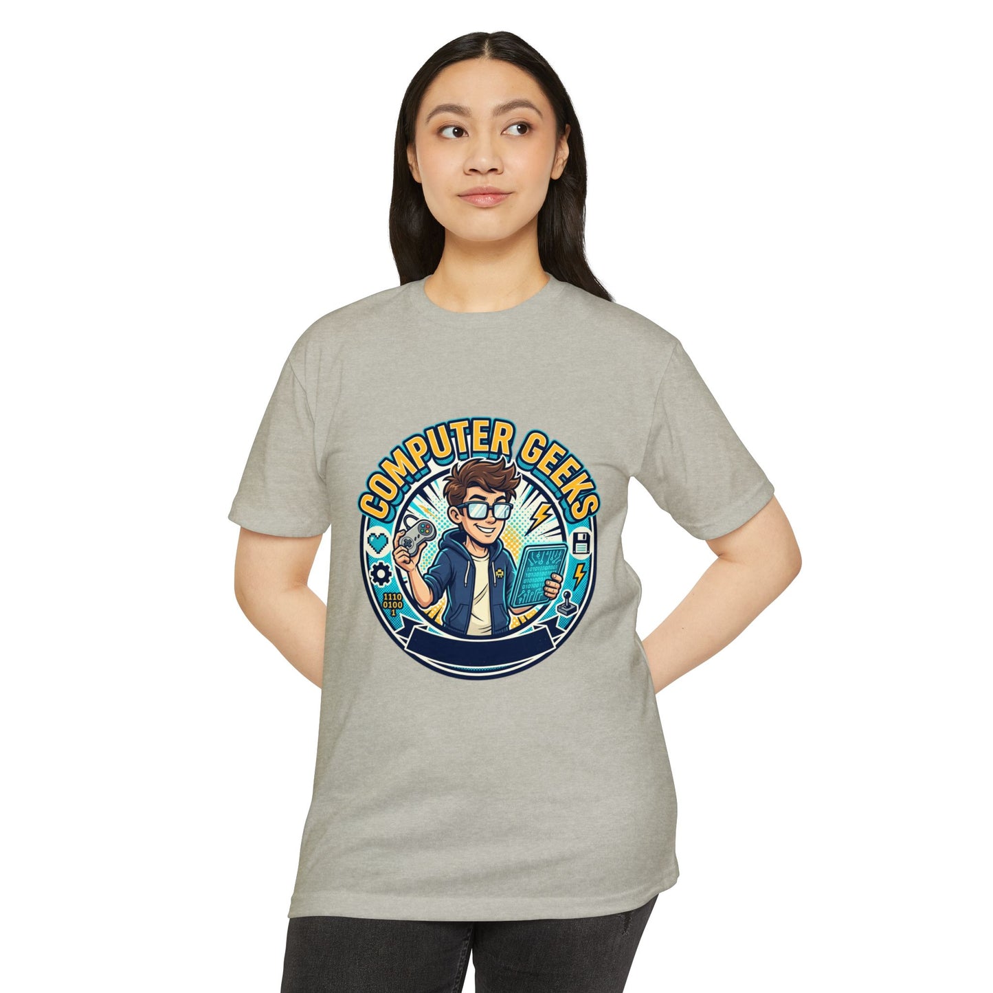 Computer Geeks T-Shirt — Retro Tech Gamer Graphic Tee