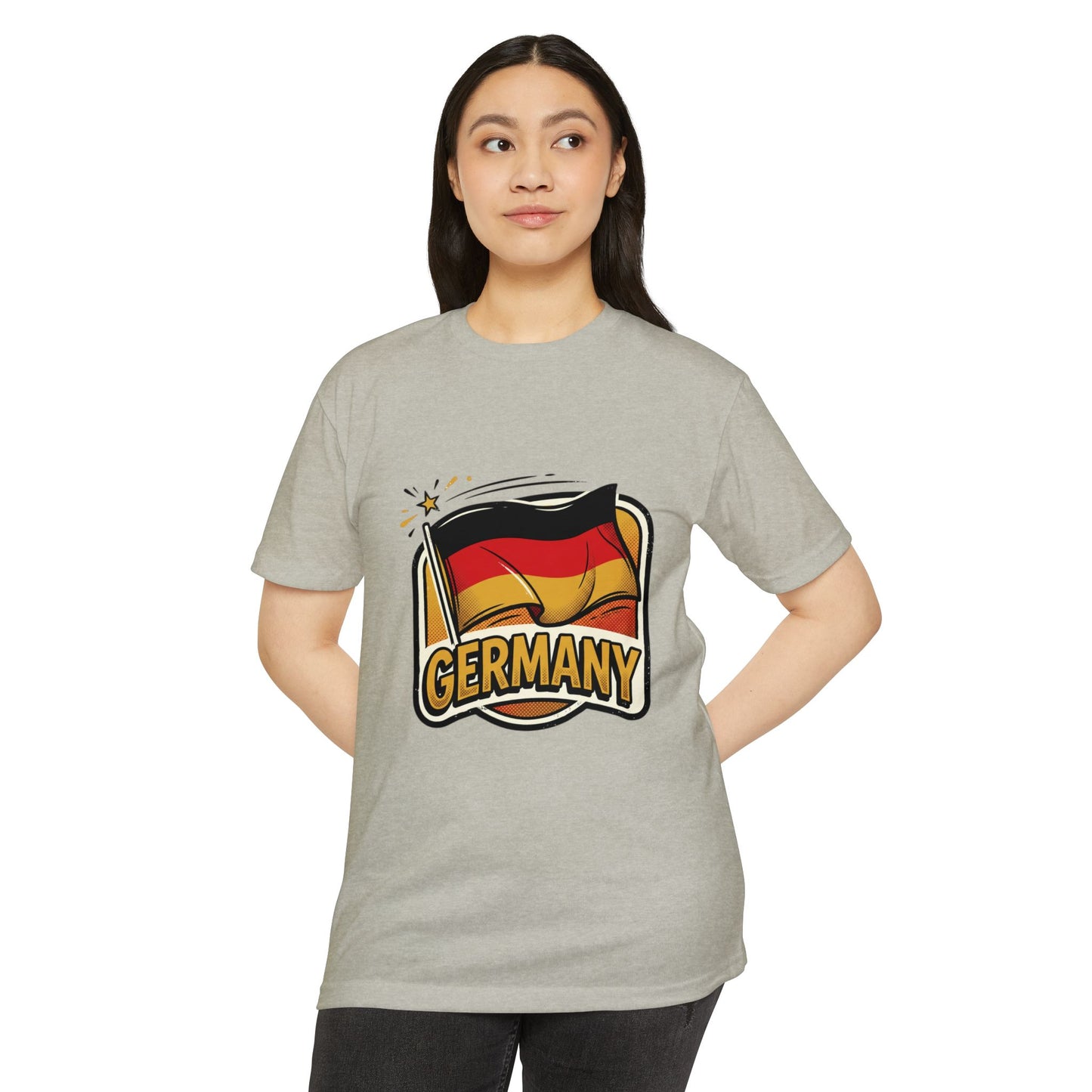 Germany Flag Retro Sports T-Shirt — Vintage Team Fan Tee