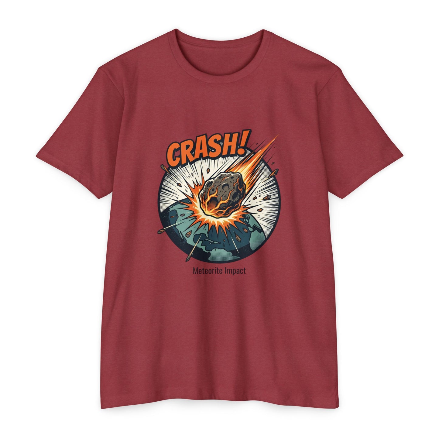 Meteorite Impact 'CRASH!' Graphic T-Shirt