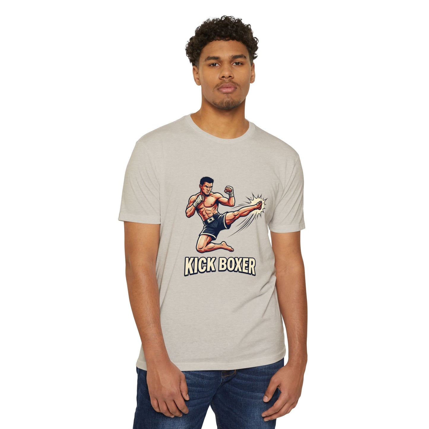 Camiseta Kick Boxer — Camiseta Retro Gráfica de Artes Marciales