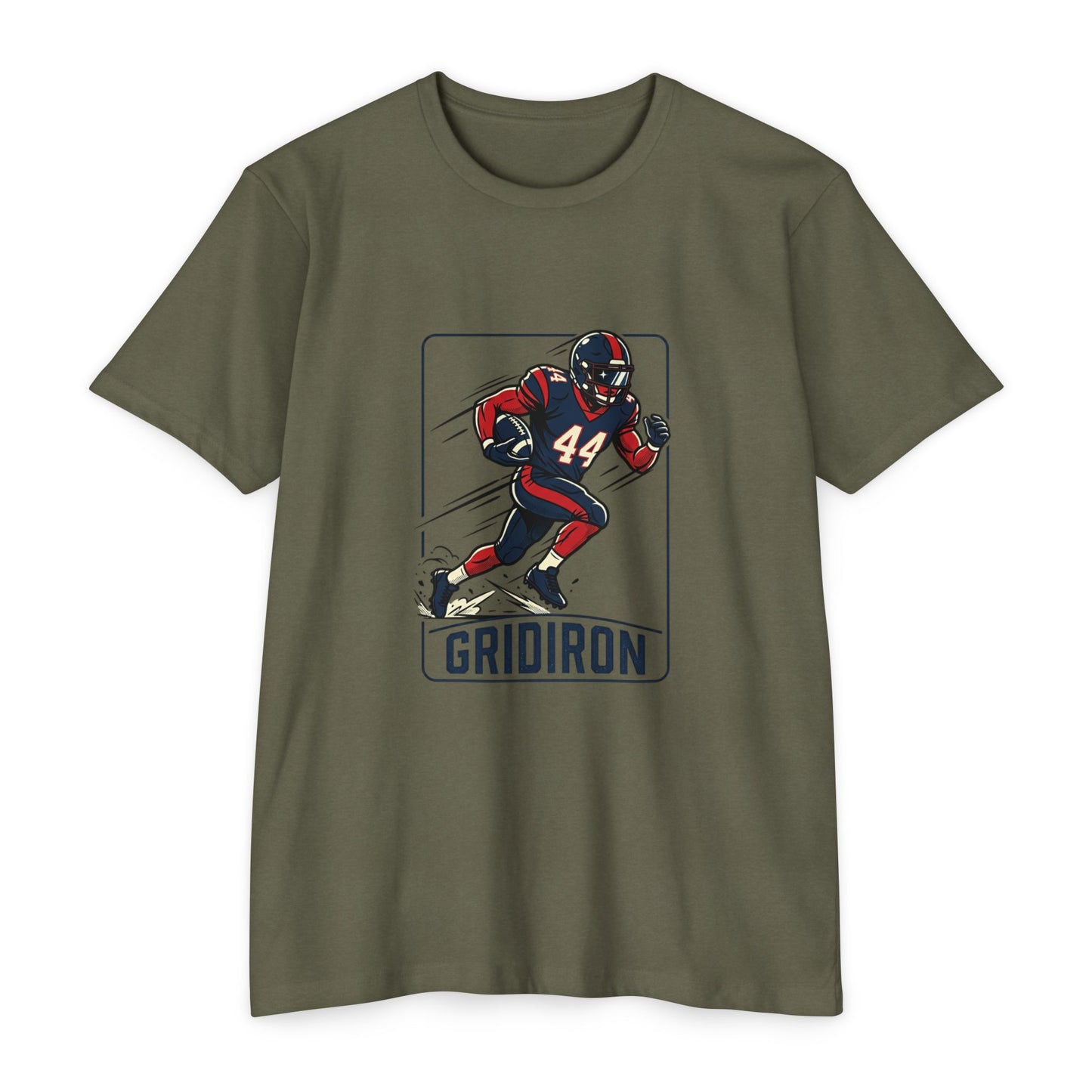 Camiseta Gráfica de Jogador de Futebol Americano
