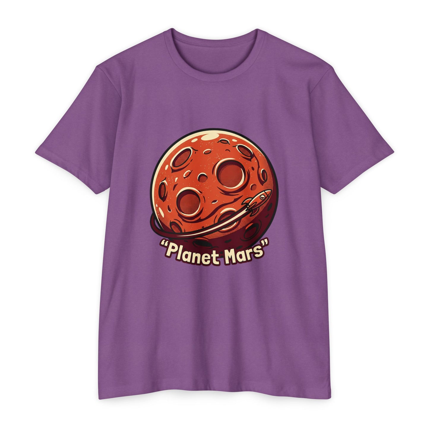 Retro Mars Graphic T-Shirt — Red Planet Tee