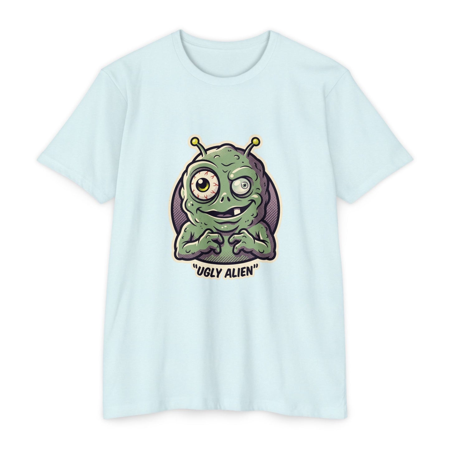 Funny Ugly Alien T-Shirt — Cartoon Graphic Tee