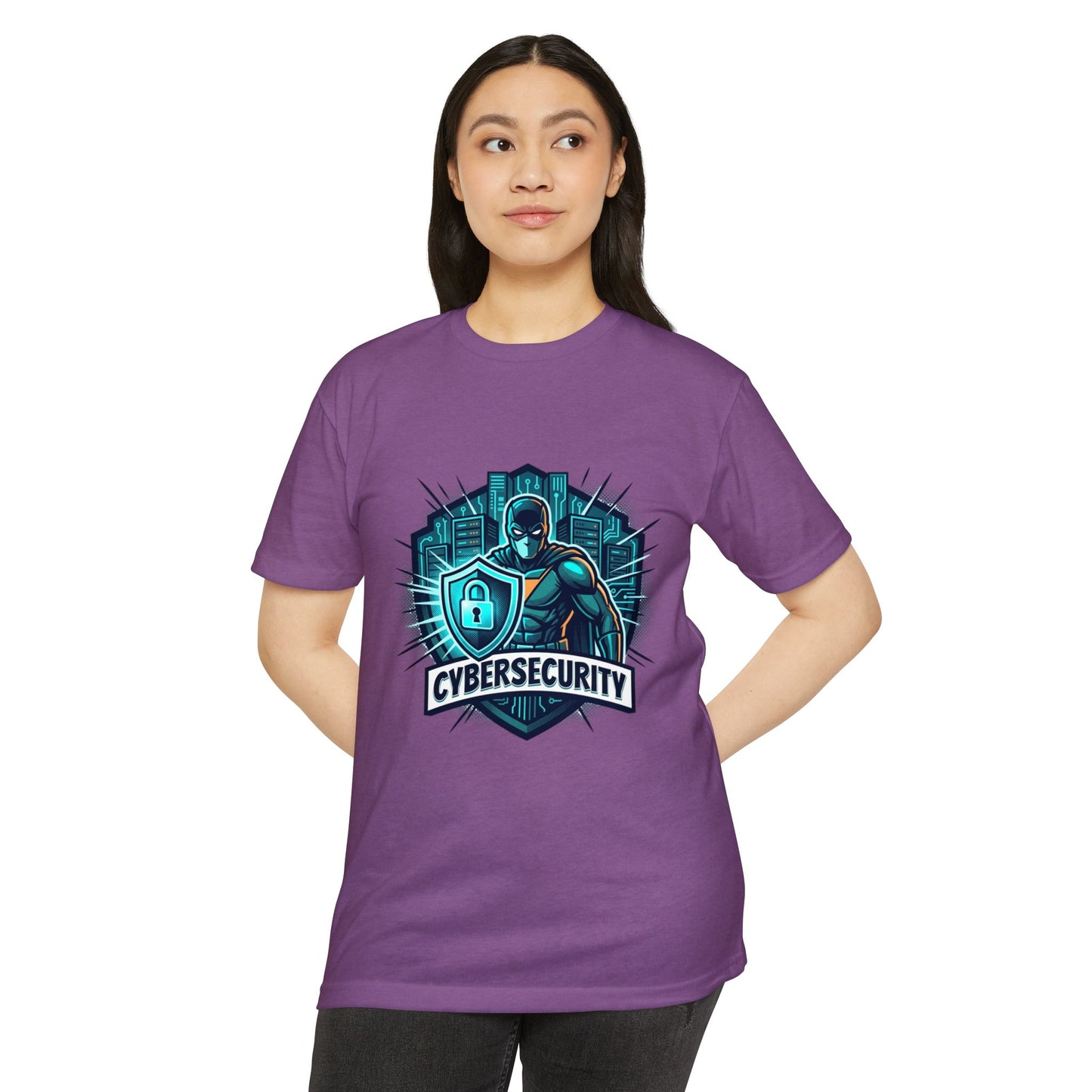 Cybersecurity Shield Tee — Cyber Defender Tech T-Shirt