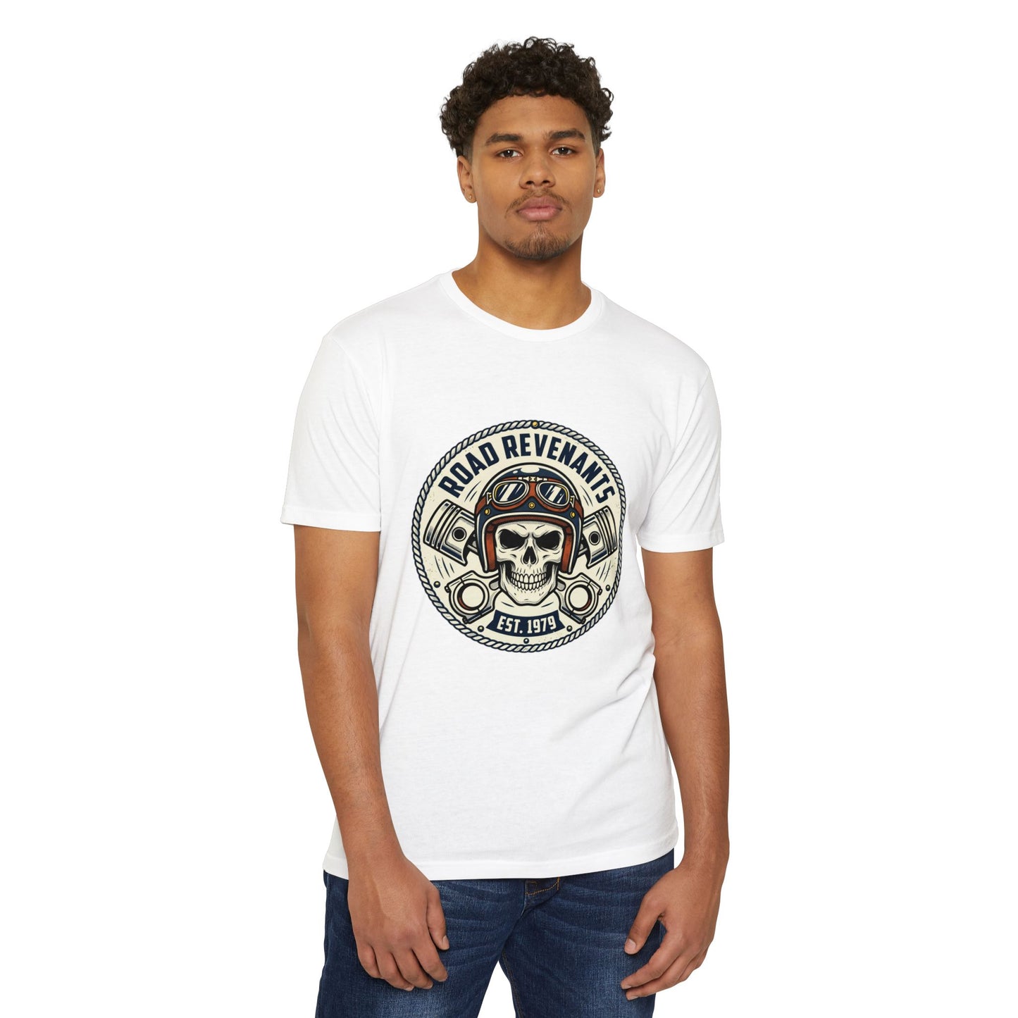 Road Revenants Skull Motorcycle T-Shirt