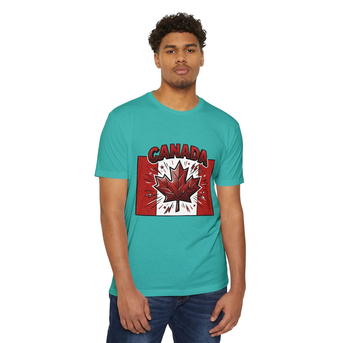 Retro Canada Maple Leaf Graphic T-Shirt — Canadian Pride Tee