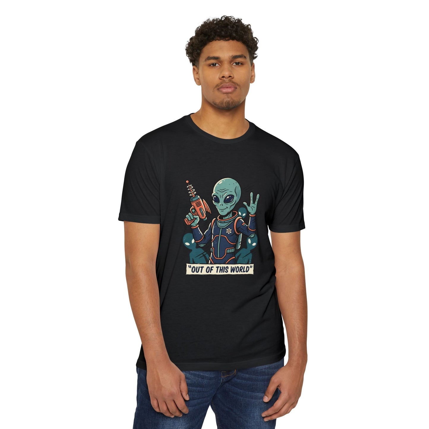 Alien Ray Gun T-Shirt — "Out of This World" Graphic Tee