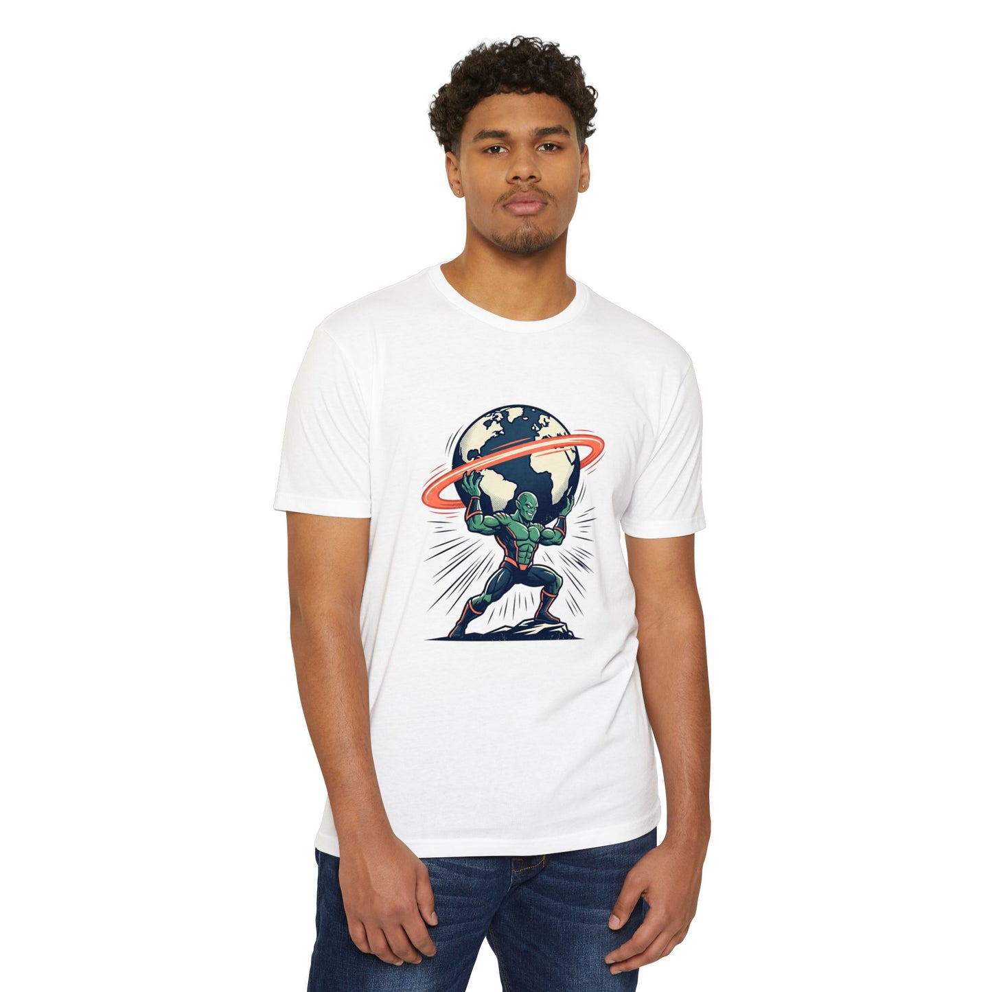 Atlas Strongman Vintage Earthlifting T-Shirt