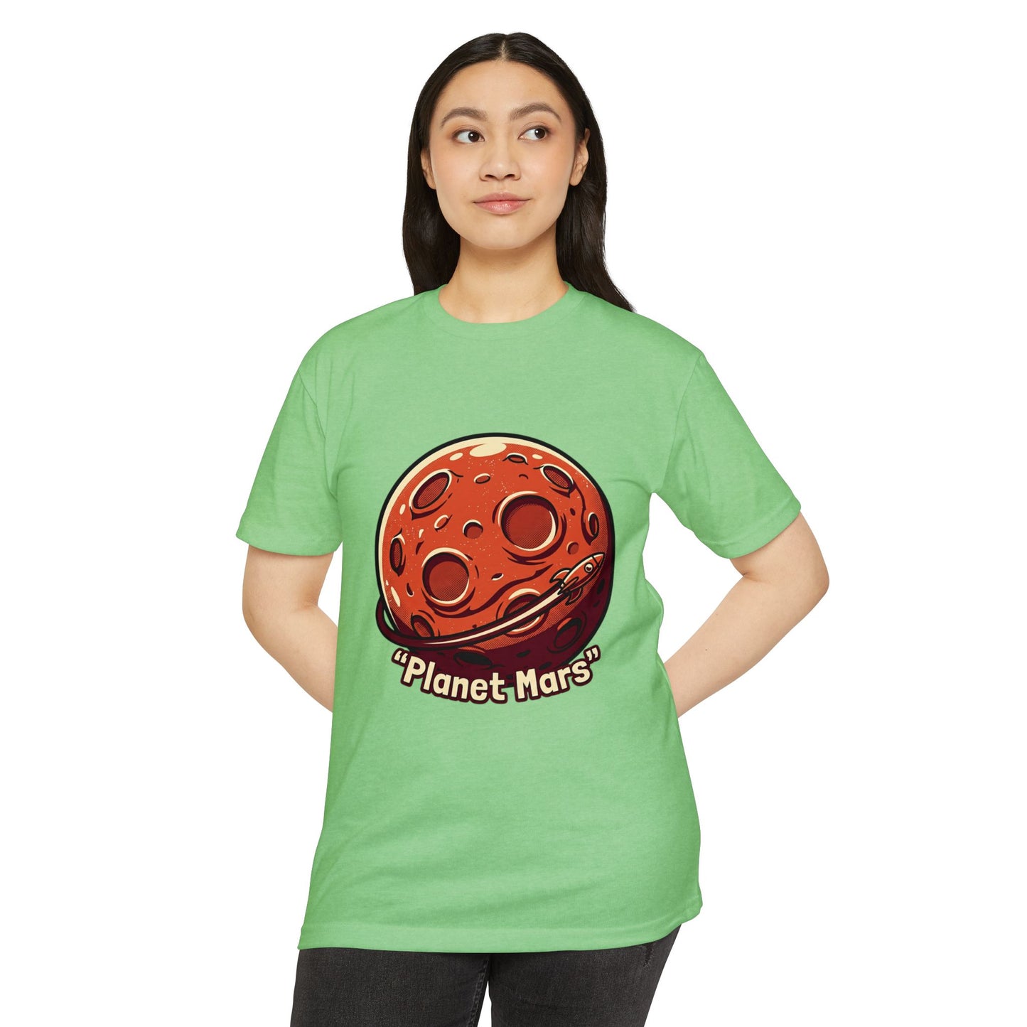 Retro Mars Graphic T-Shirt — Red Planet Tee