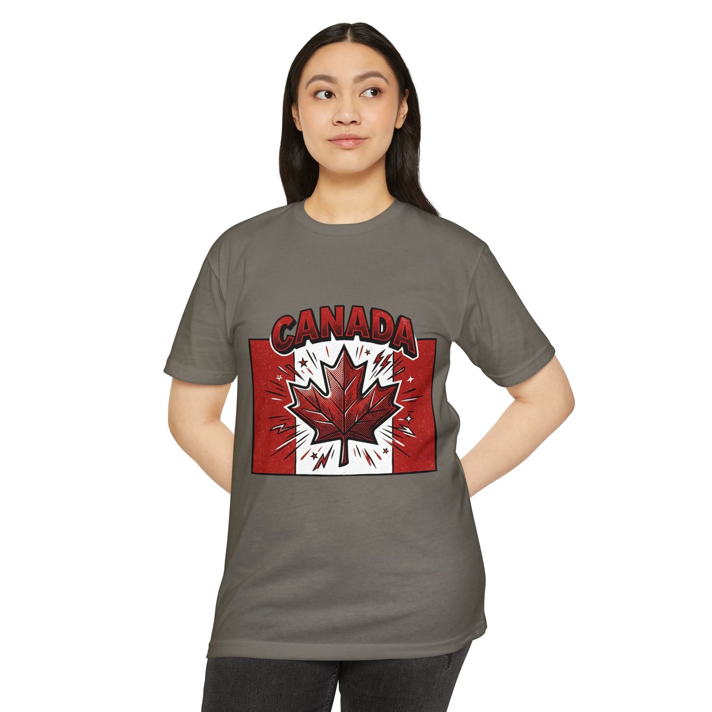 Retro Canada Maple Leaf Graphic T-Shirt — Canadian Pride Tee