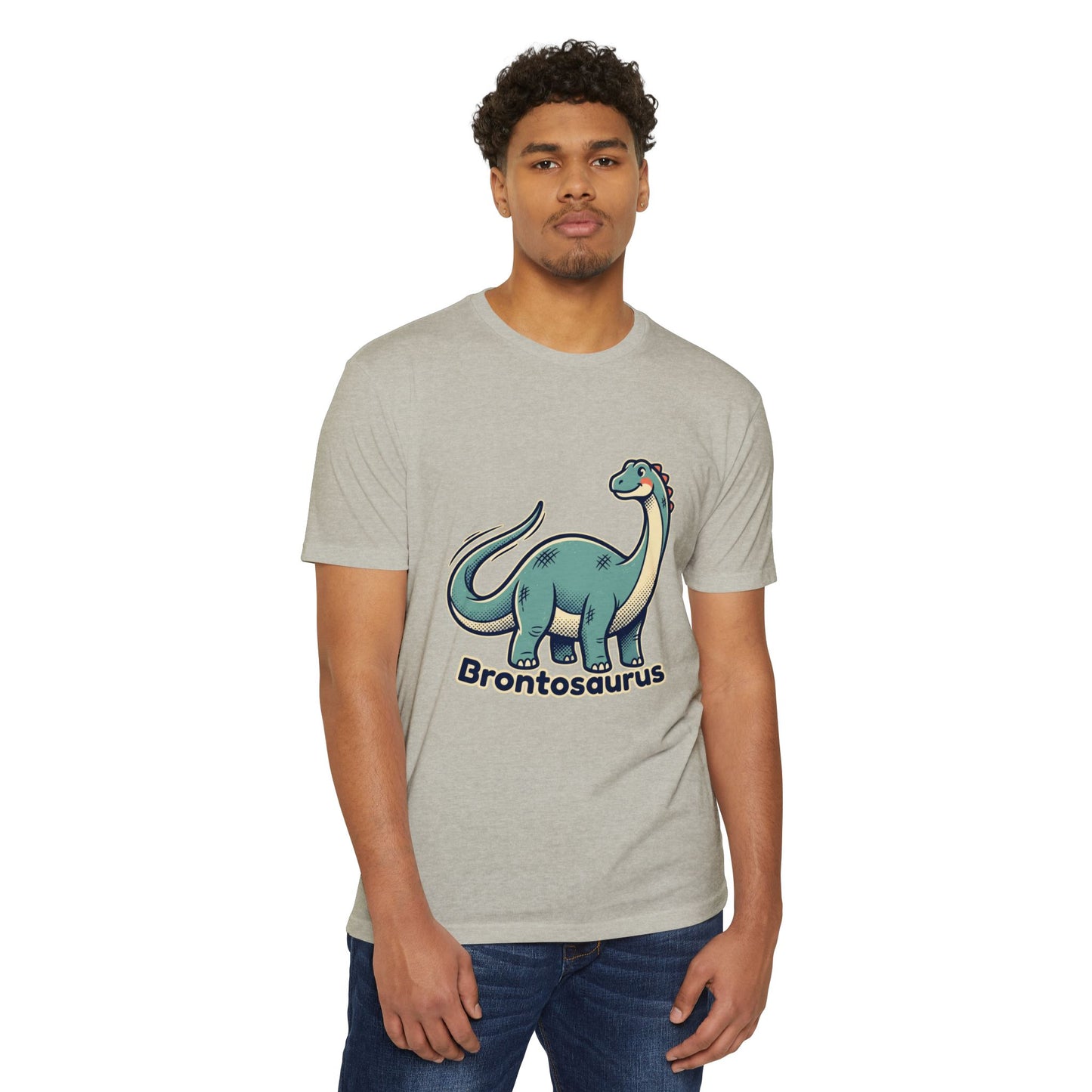 Brontosaurus Cute Dinosaur T-Shirt — Cute Dino Tee for Kids & Adults