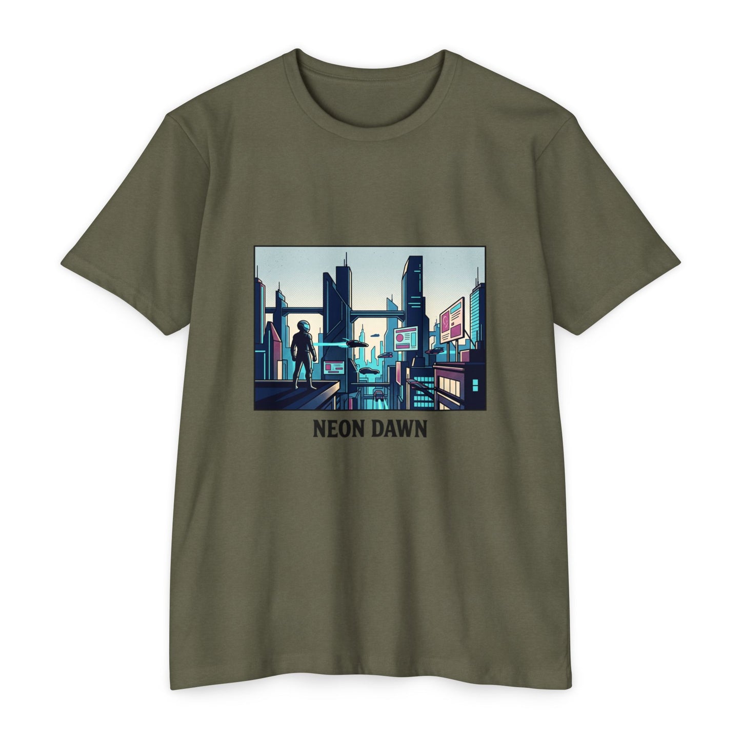 Neon Dawn Cybercity T-Shirt