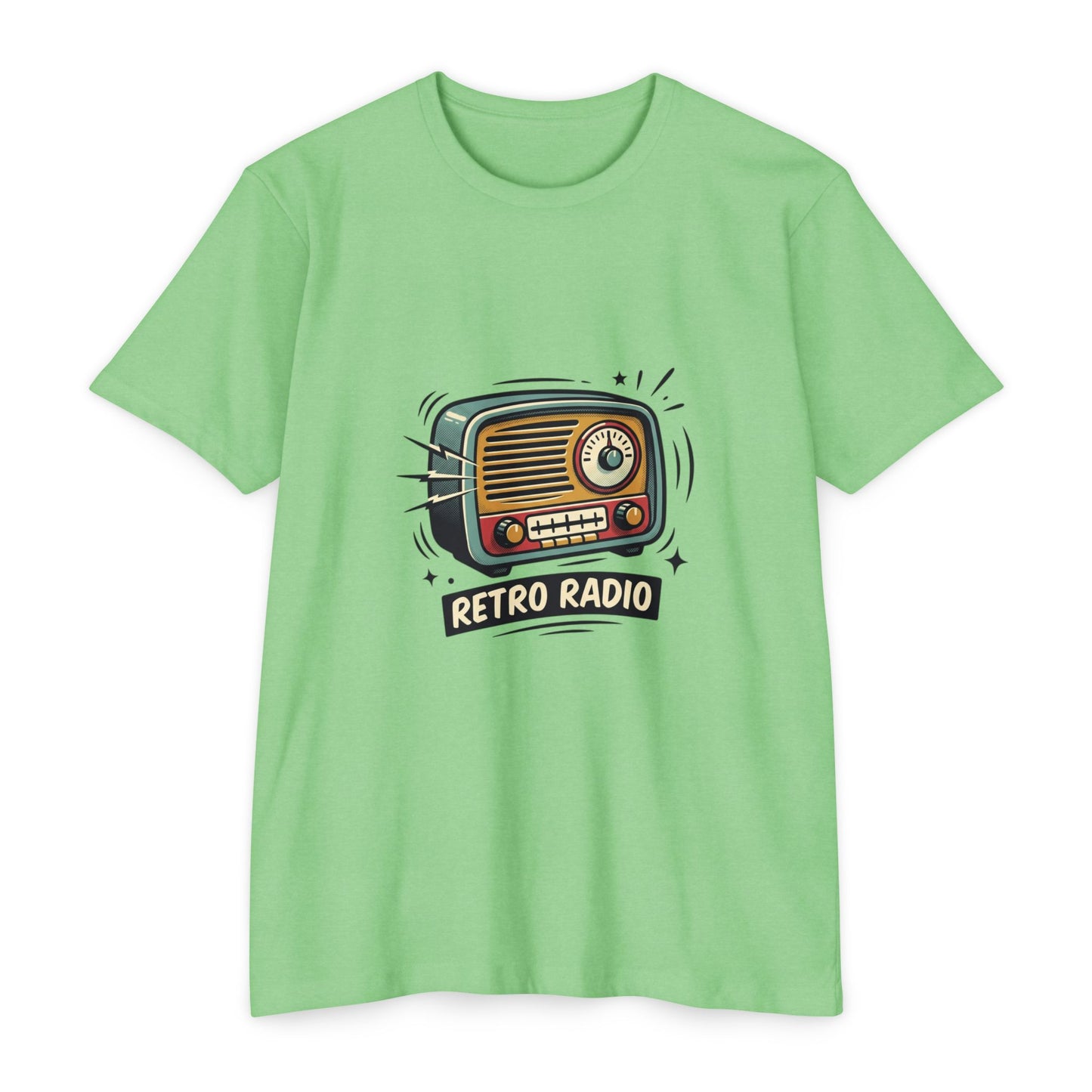 Retro Radio T-Shirt — Vintage Music Graphic Tee