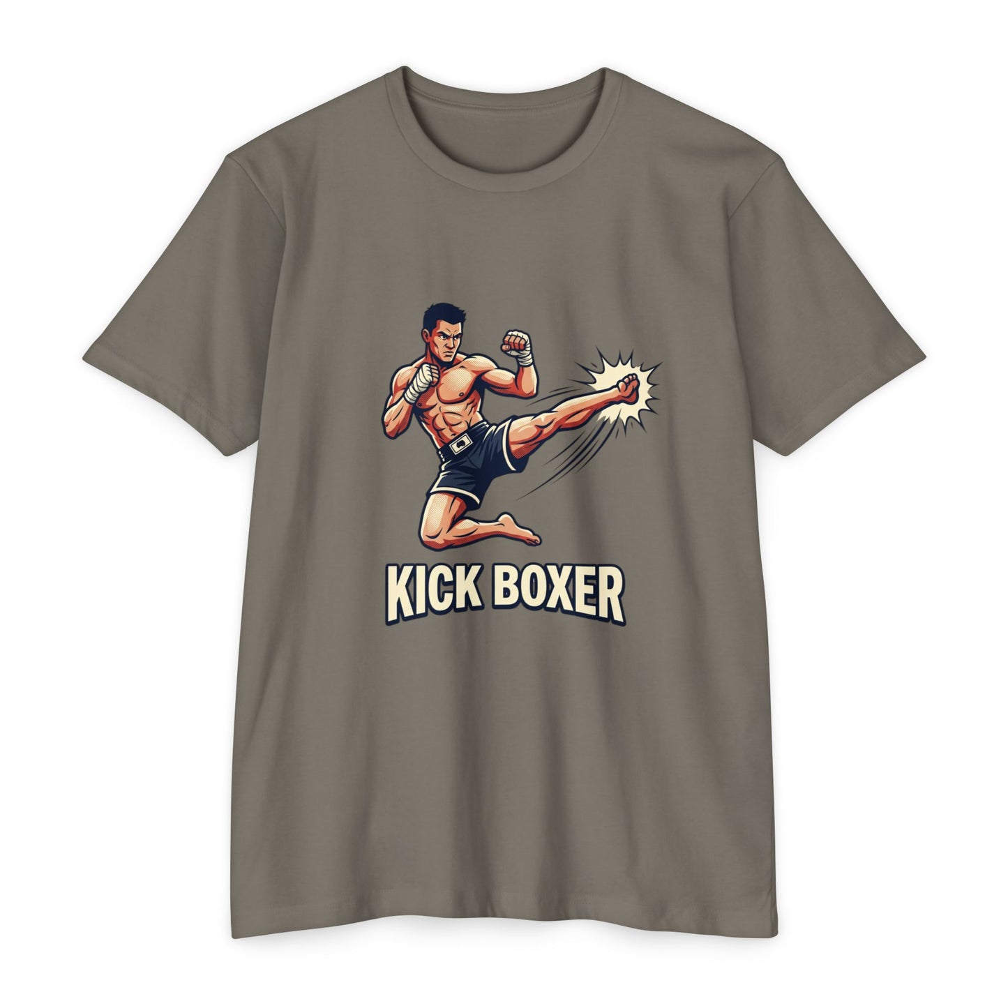 Camiseta Kick Boxer — Camiseta Retro Gráfica de Artes Marciales