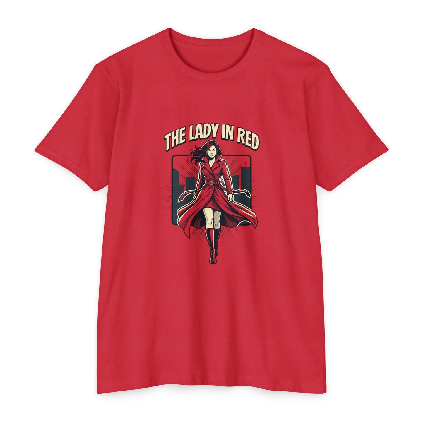 Lady in Red Vintage Femme Fatale T-Shirt