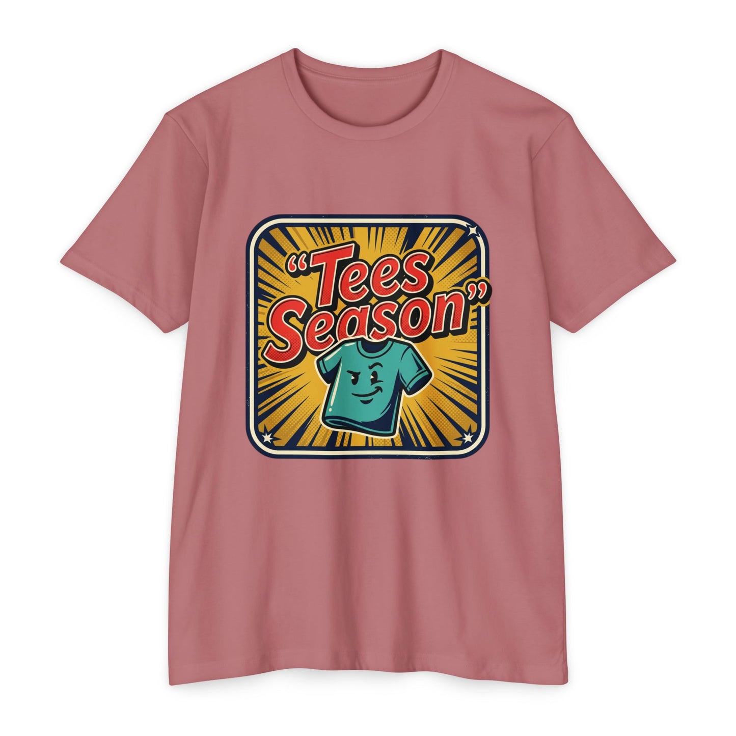 Retro Pop Art 'Tees Season' T-Shirt
