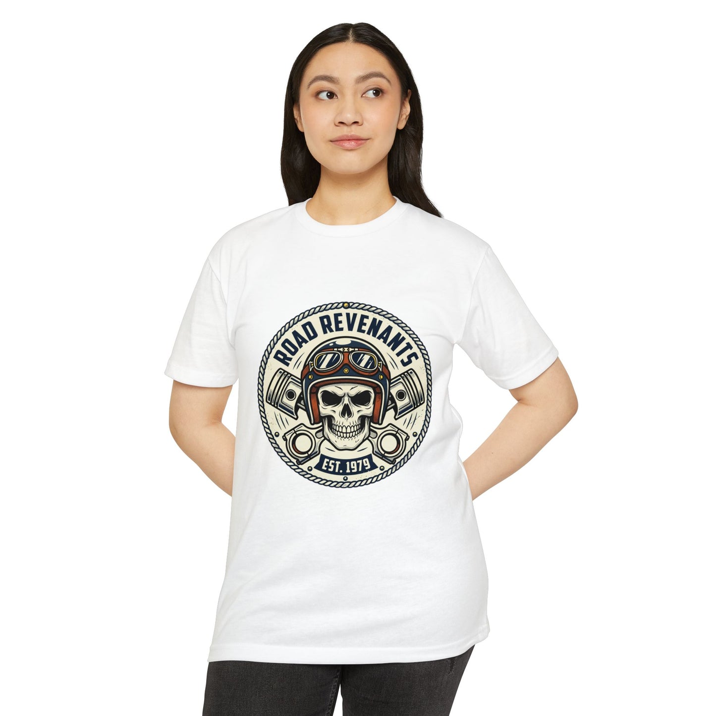 Road Revenants Skull Motorcycle T-Shirt