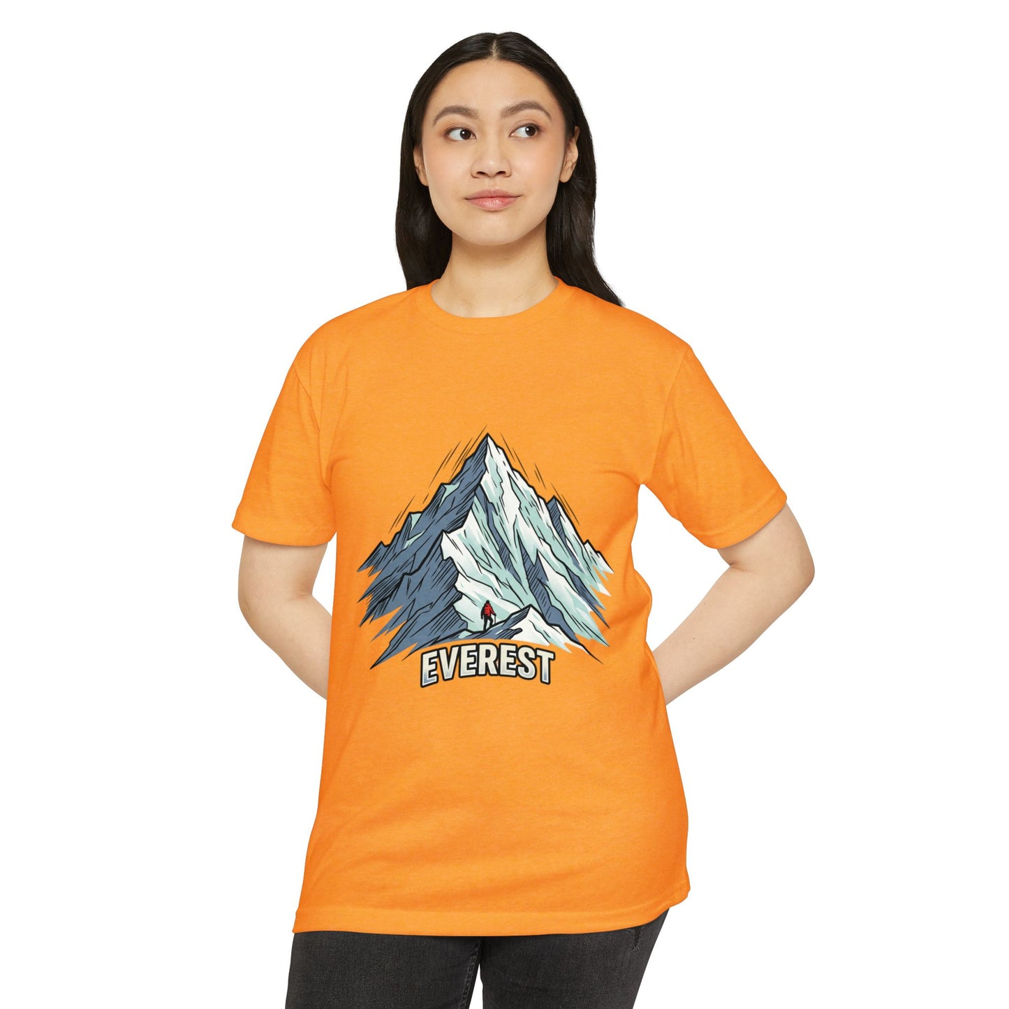 Everest Mountain Graphic T-Shirt — Adventure Climber Tee