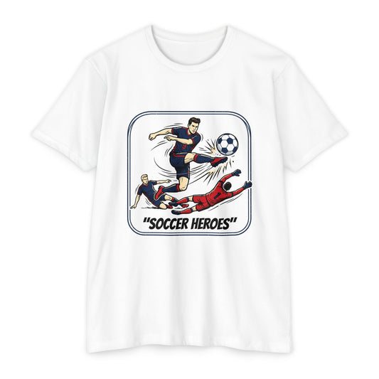 Soccer Heroes T-Shirt — Vintage Comic Soccer Graphic Tee