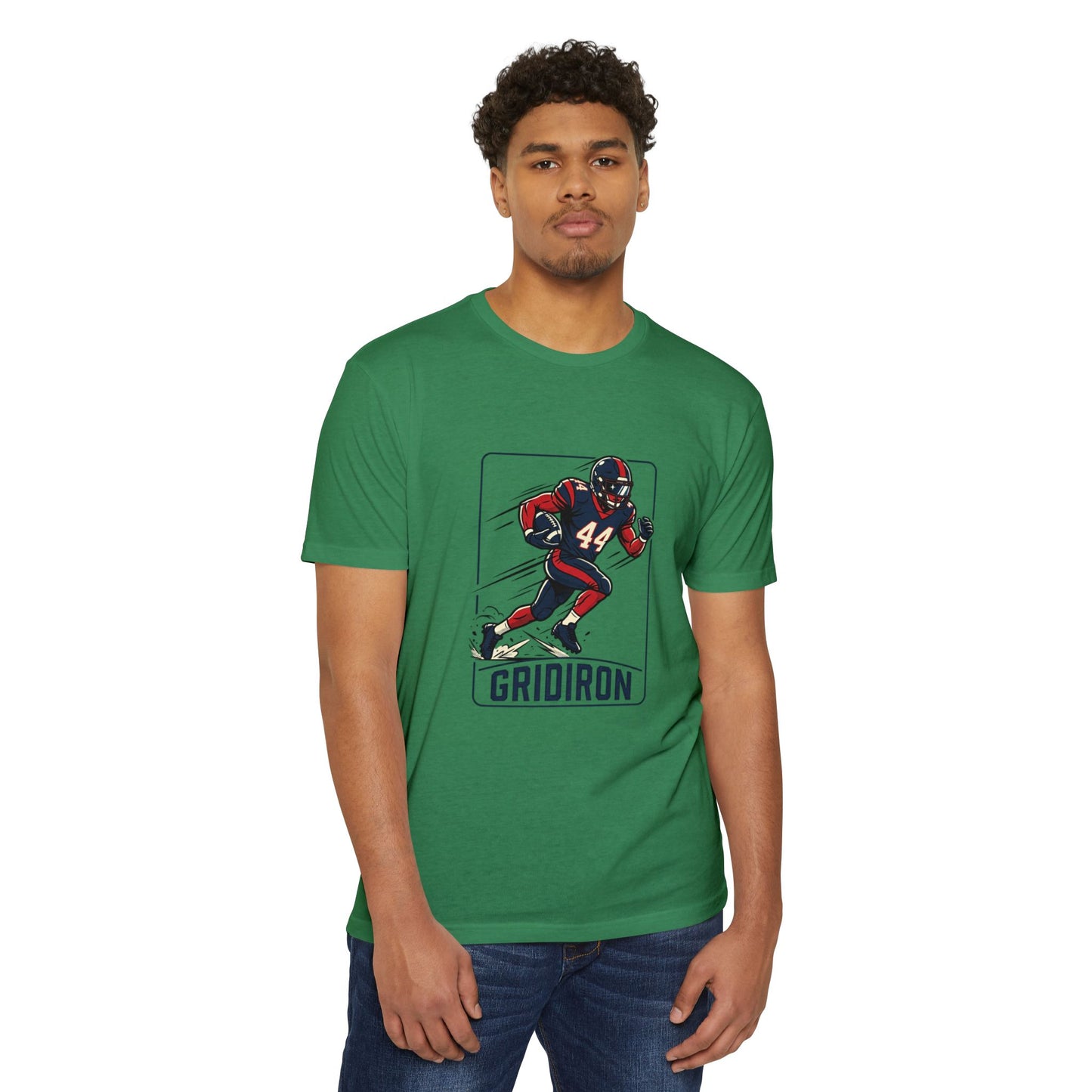 Camiseta Gráfica de Jogador de Futebol Americano
