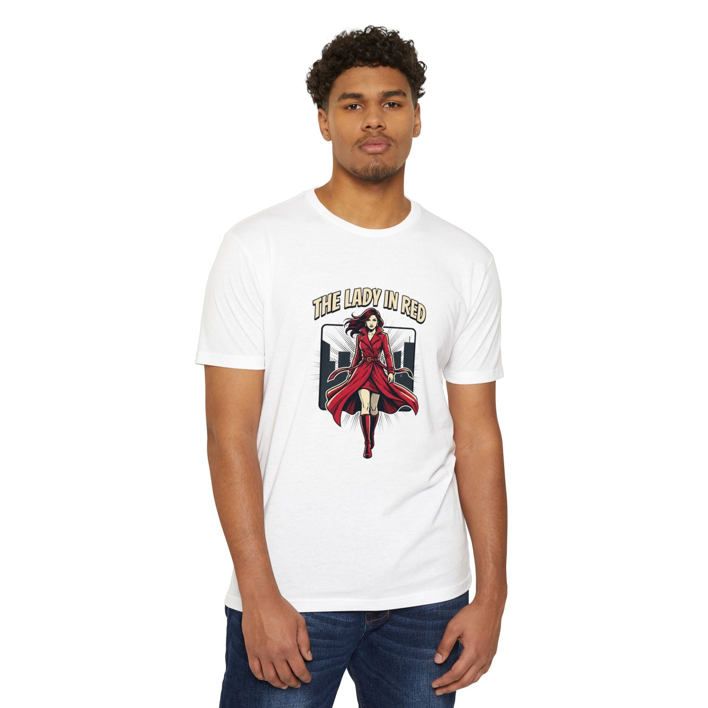 Lady in Red Vintage Femme Fatale T-Shirt