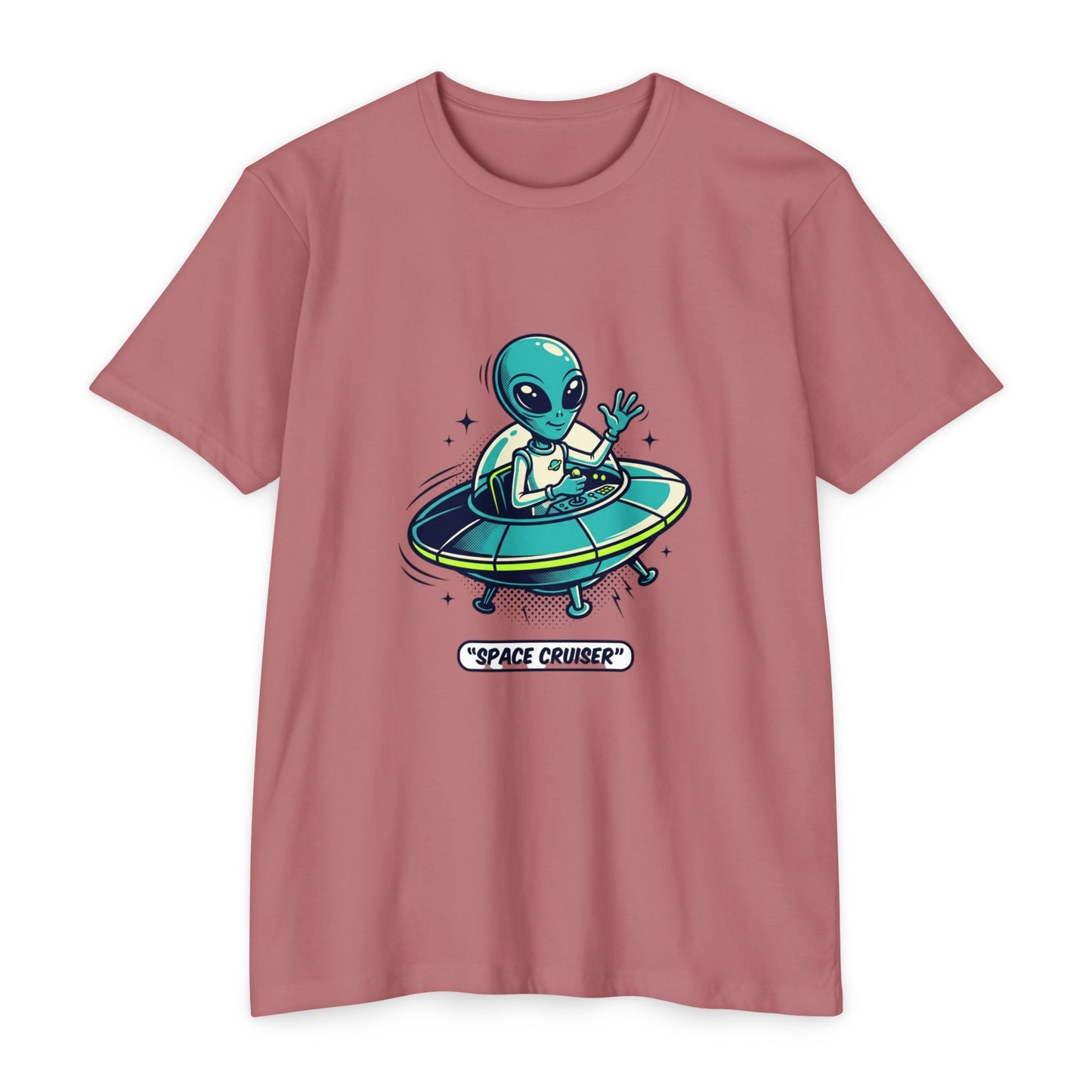 Space Cruiser Alien UFO T‑Shirt — Sci‑Fi Graphic Tee
