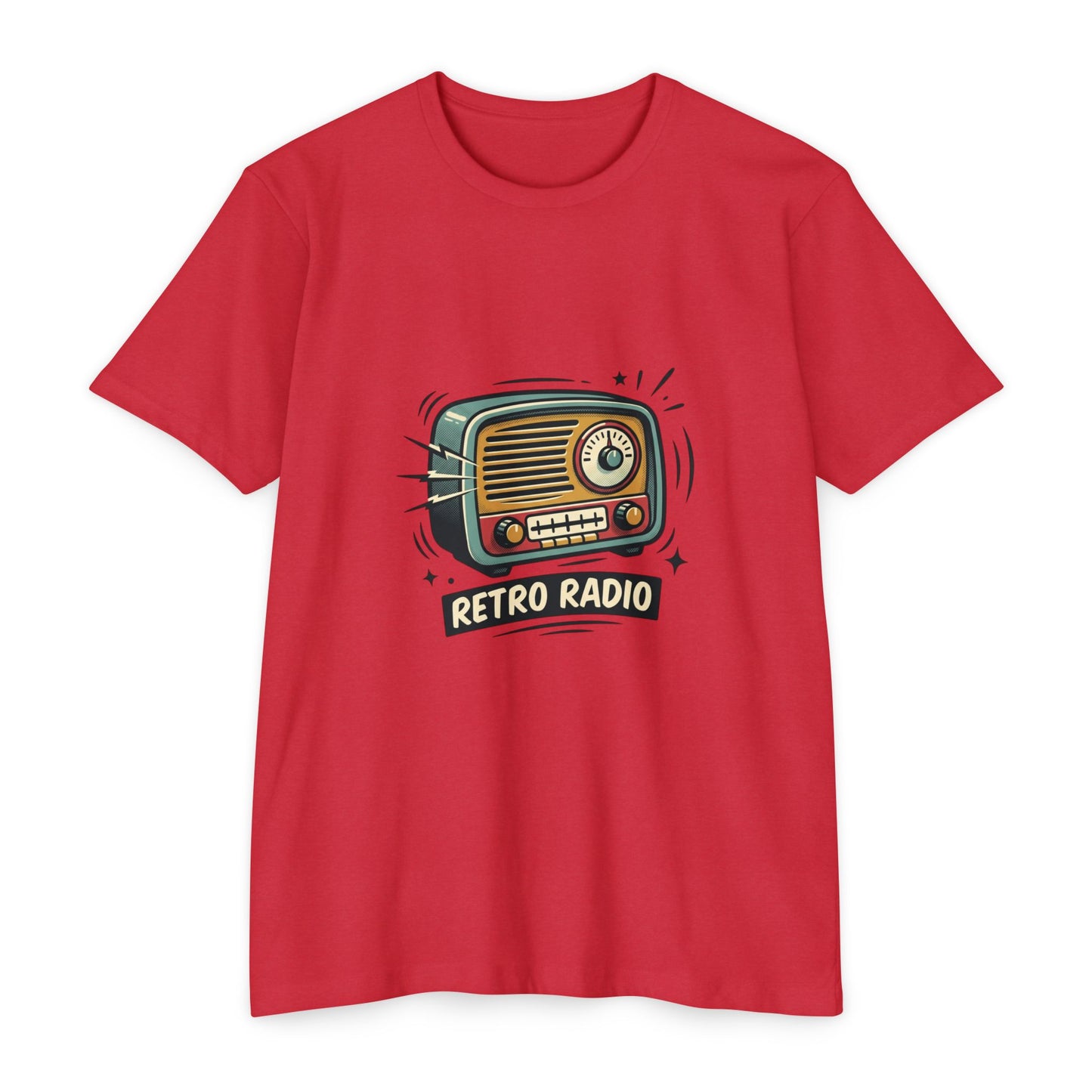 Retro Radio T-Shirt — Vintage Music Graphic Tee