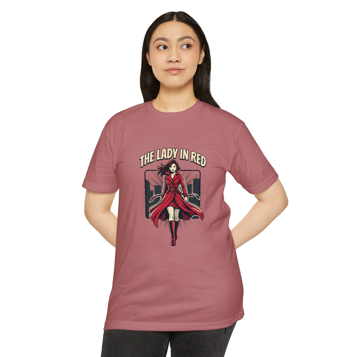 Lady in Red Vintage Femme Fatale T-Shirt