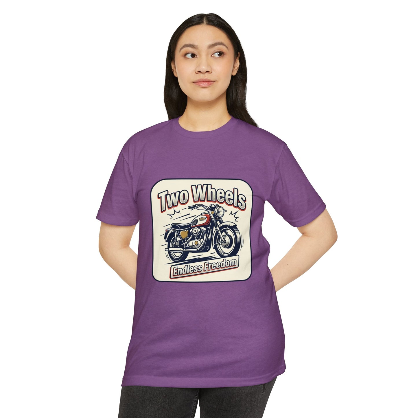 Vintage 'Endless Freedom' Motorcycle T-Shirt