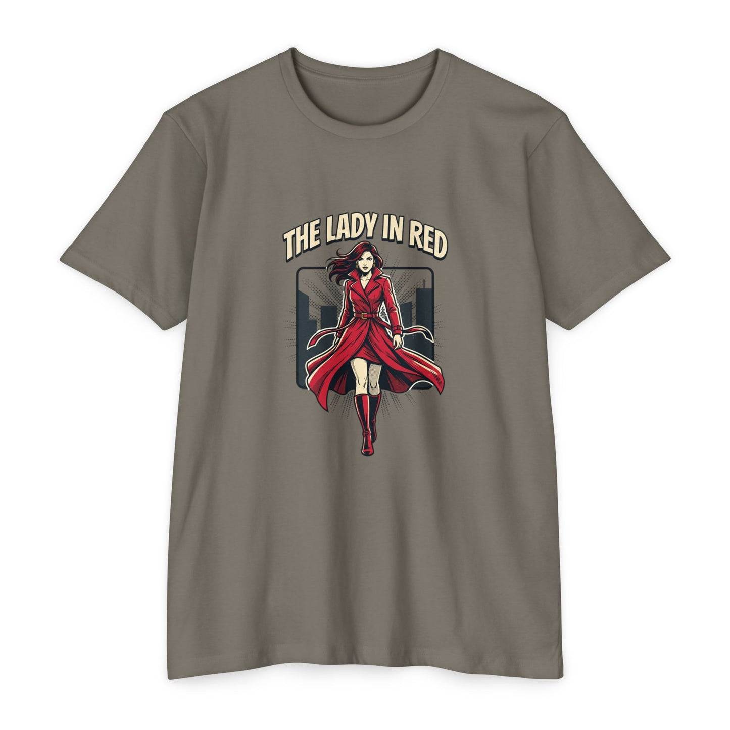 Lady in Red Vintage Femme Fatale T-Shirt