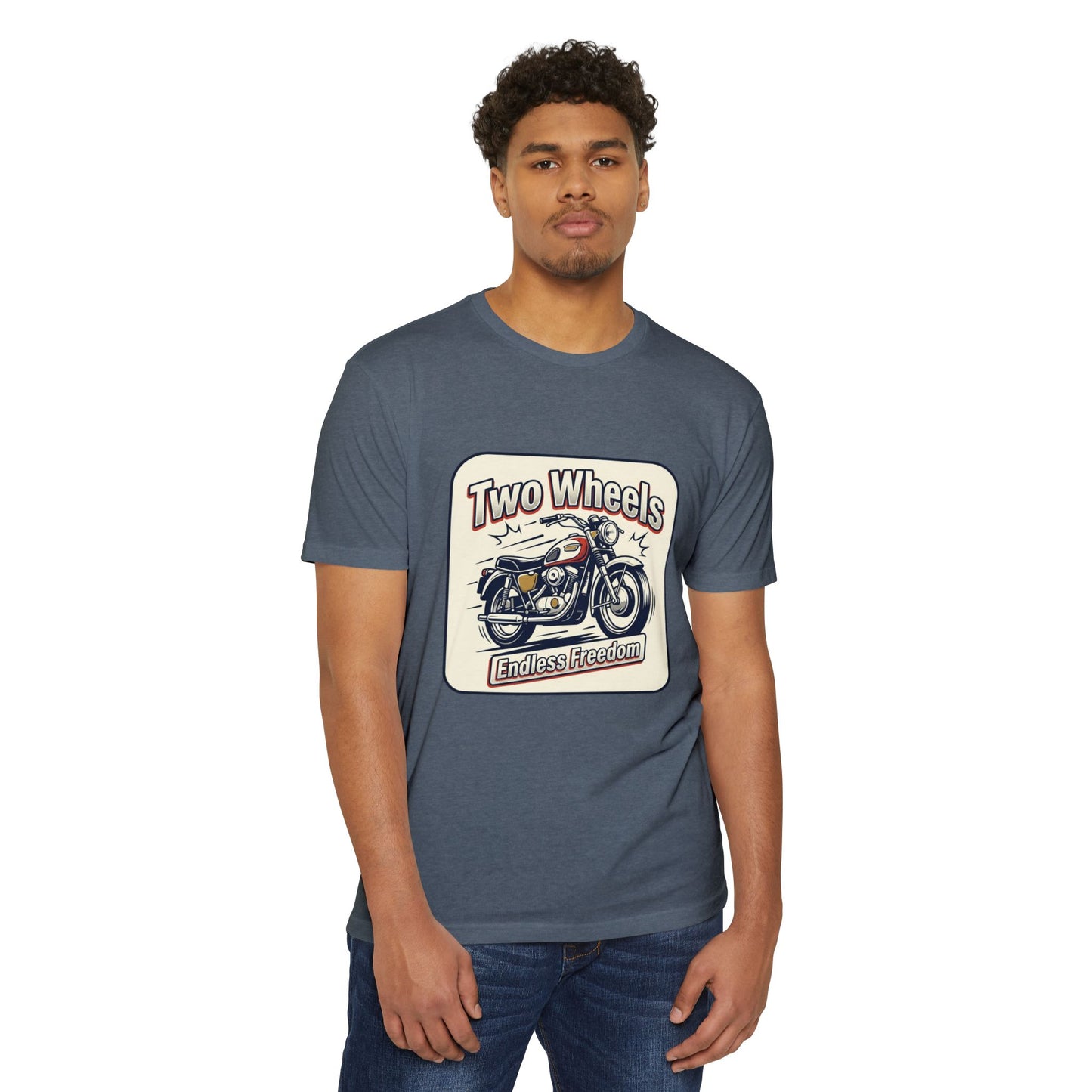 Vintage 'Endless Freedom' Motorcycle T-Shirt