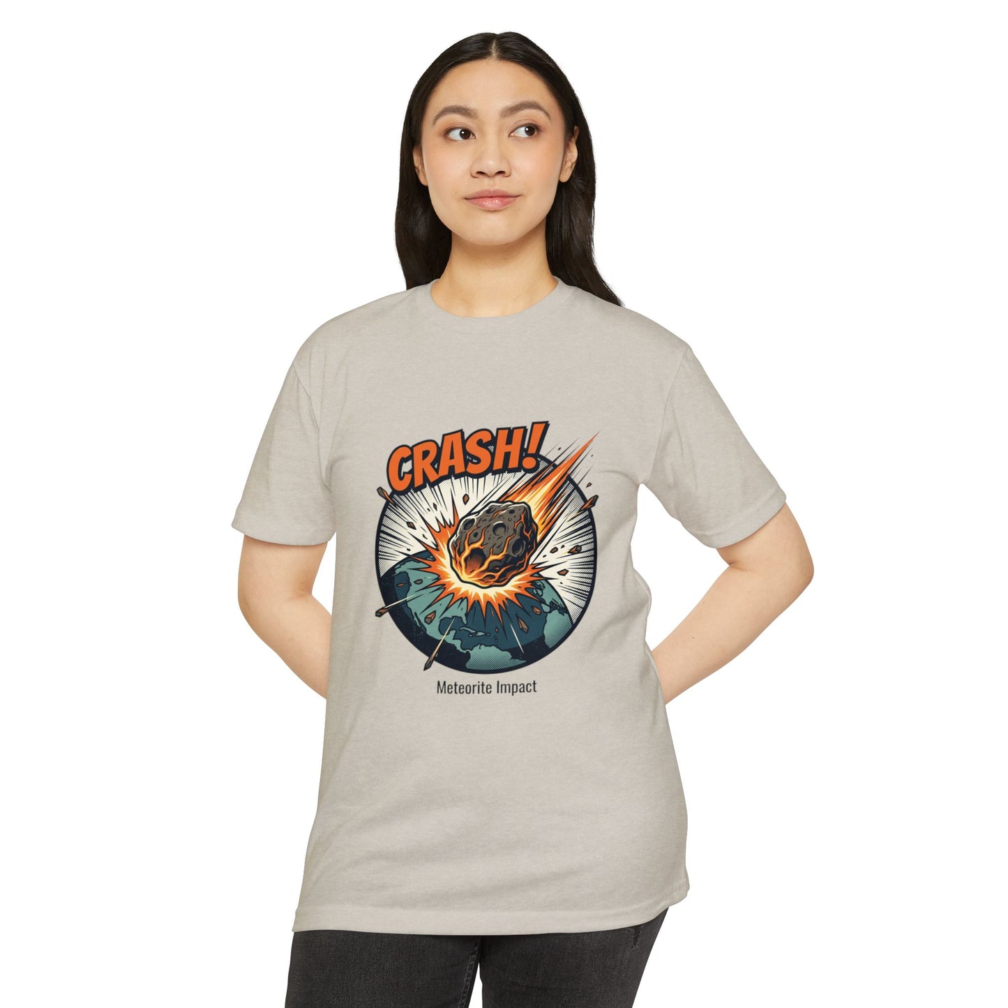Meteorite Impact 'CRASH!' Graphic T-Shirt