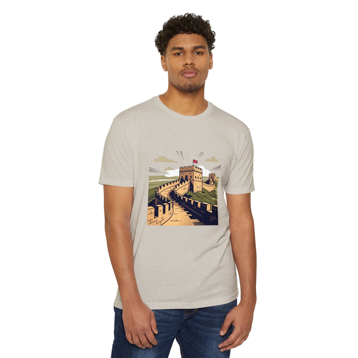 Great Wall Scenic Vintage Travel T-Shirt