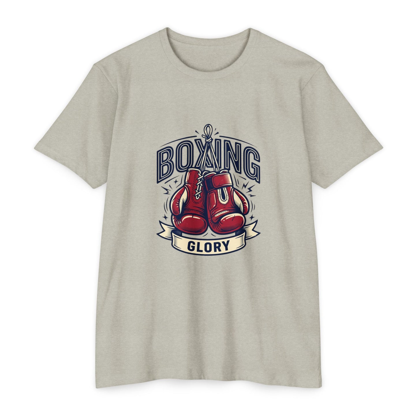 Boxing Glory T-Shirt – Vintage Red Gloves Graphic Tee