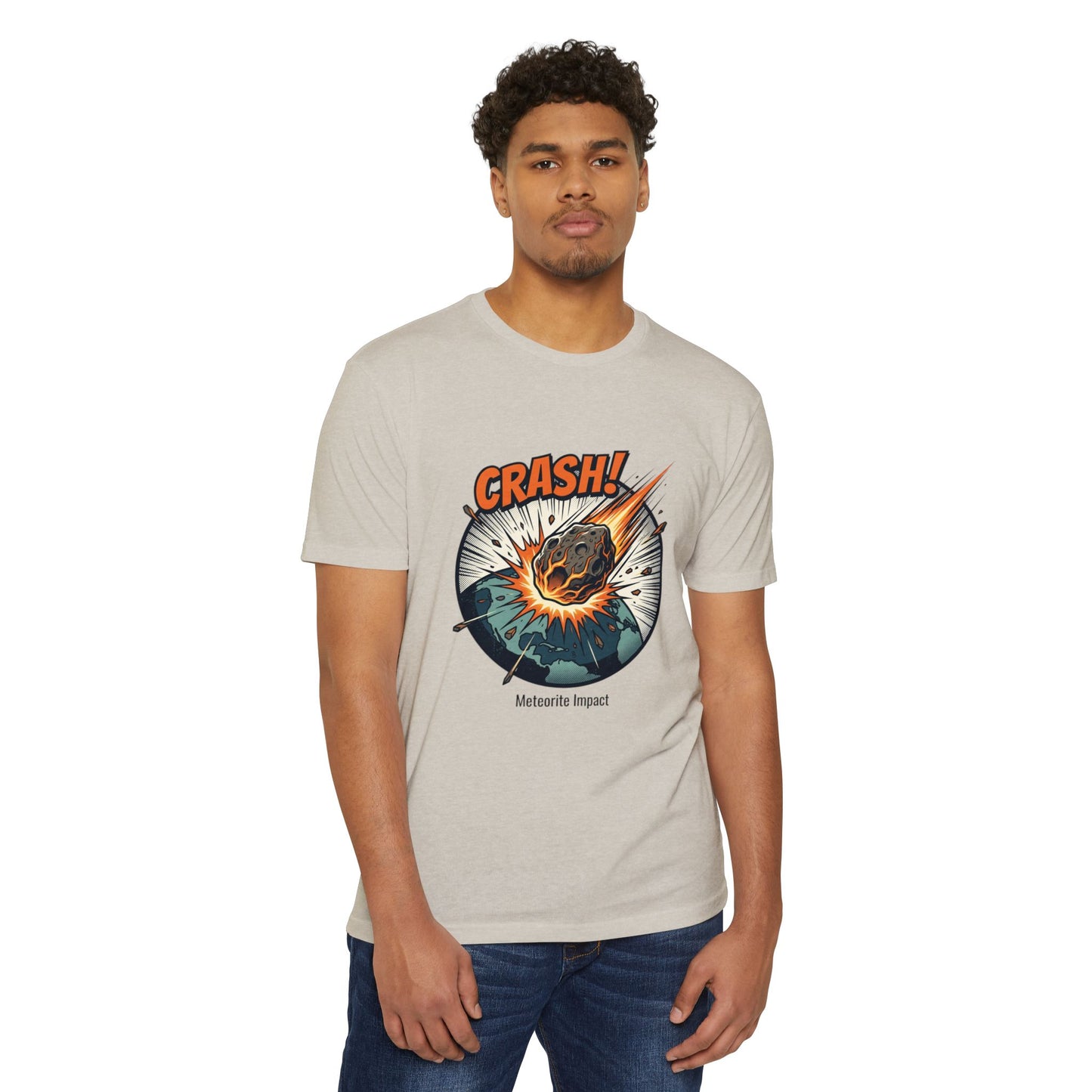 Meteorite Impact 'CRASH!' Graphic T-Shirt