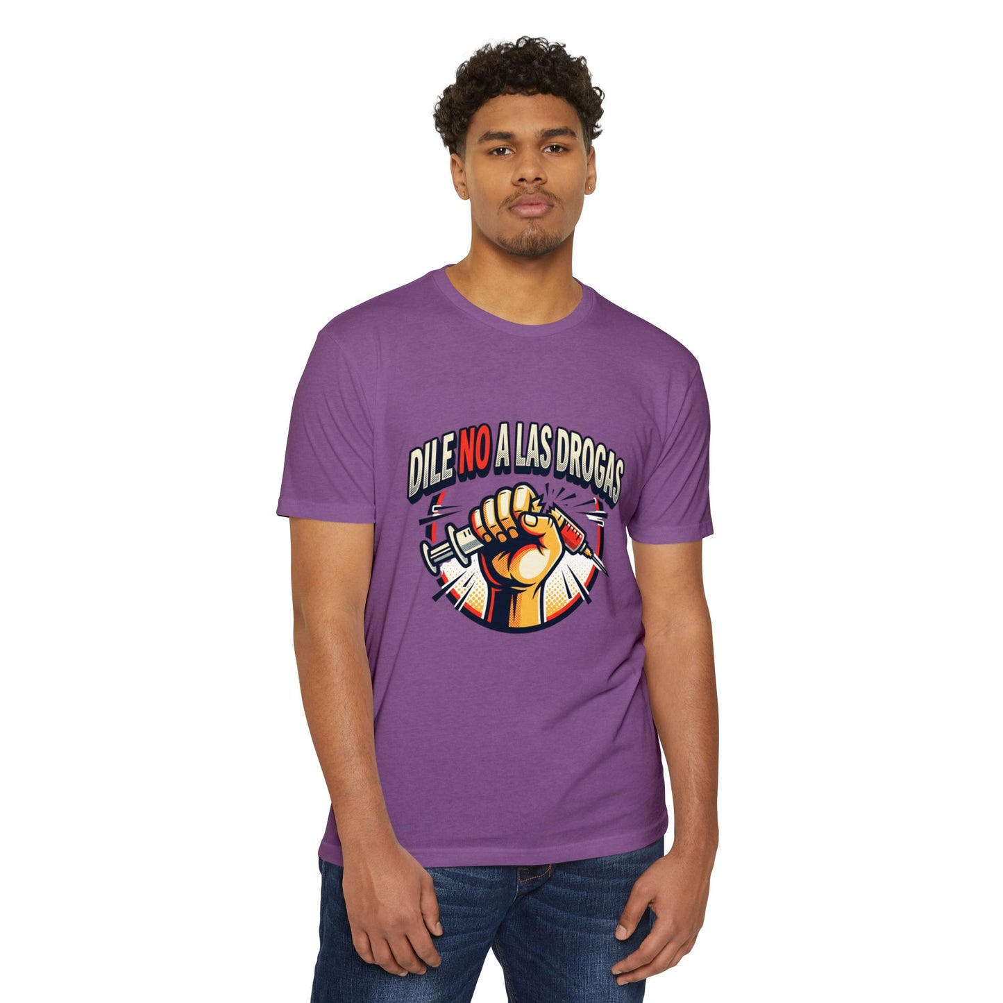 Anti-Drug Awareness T-Shirt — "Dile No a las Drogas" Graphic Tee