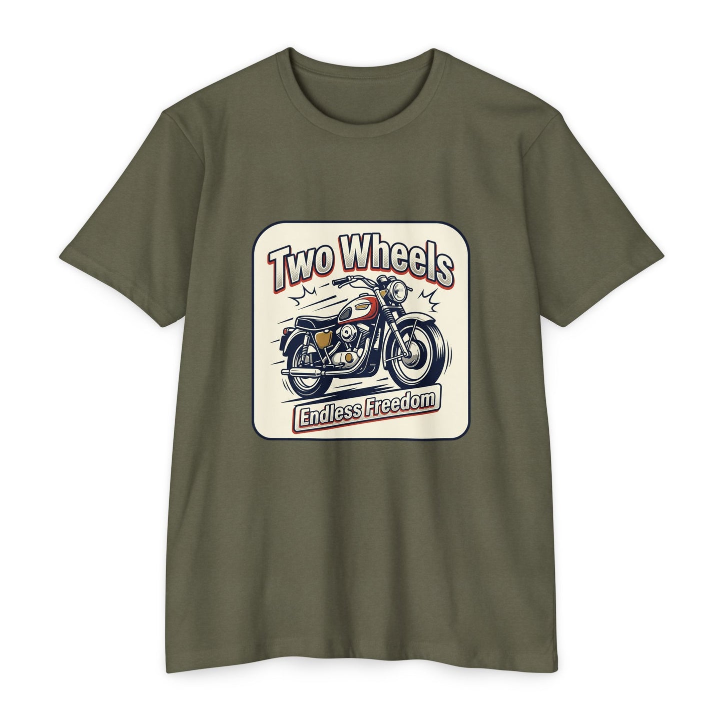 Vintage 'Endless Freedom' Motorcycle T-Shirt