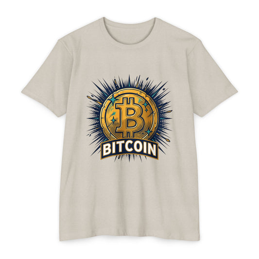 Bitcoin Graphic T-Shirt — Vintage Crypto Coin Tee