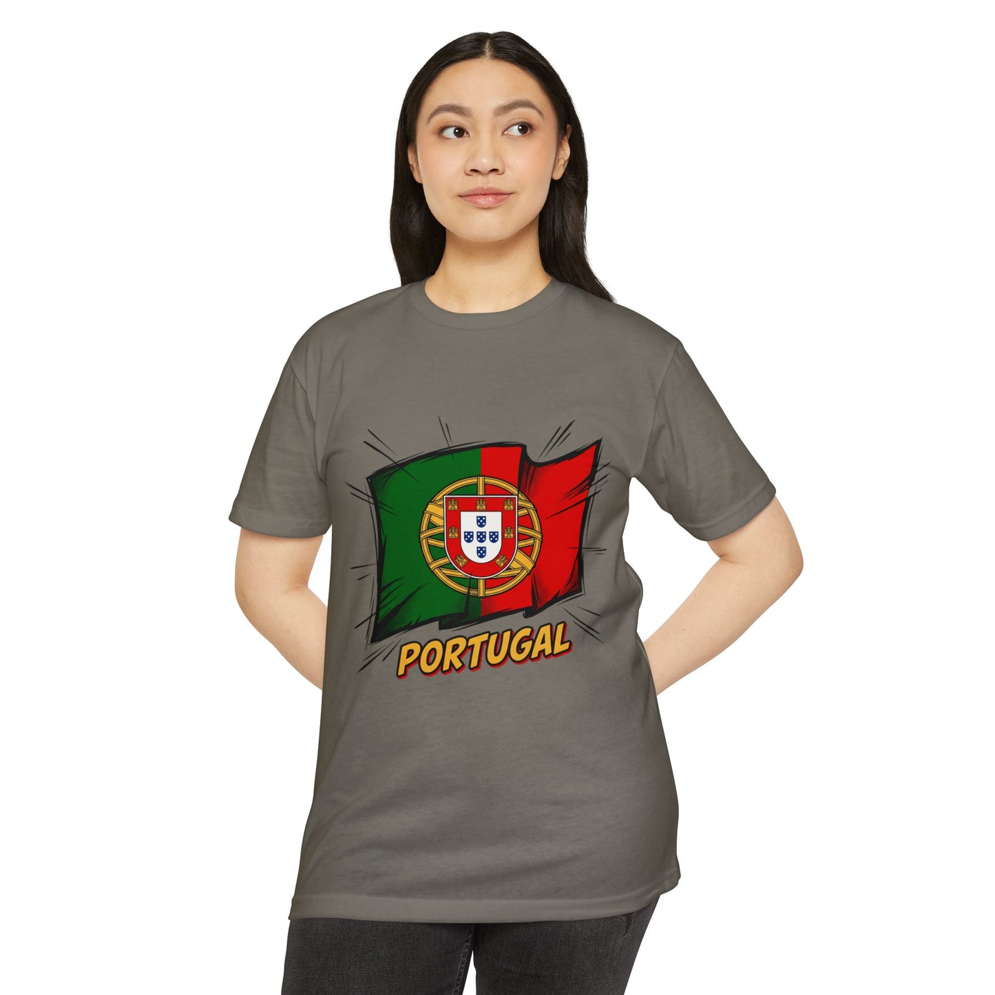 Portugal Flag Graphic T-Shirt — Vibrant Portuguese Pride Tee