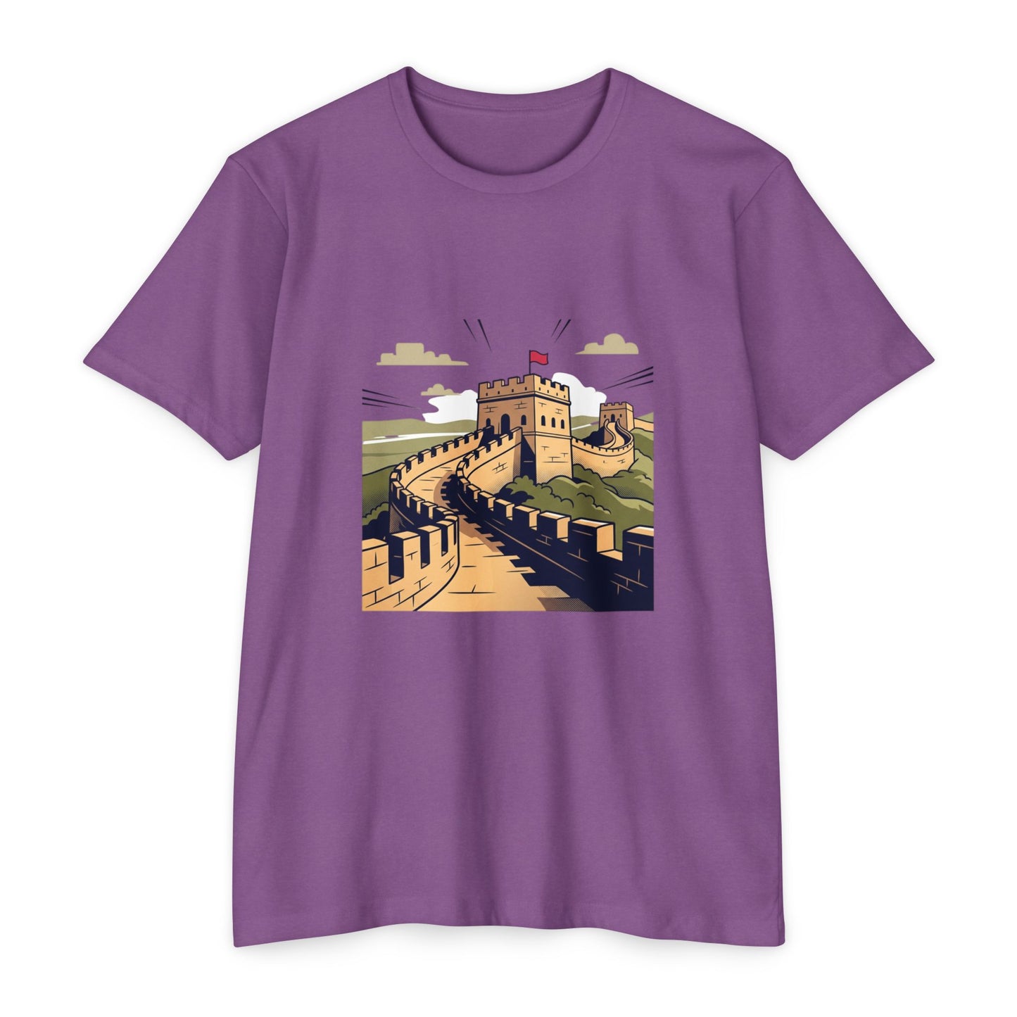 Great Wall Scenic Vintage Travel T-Shirt