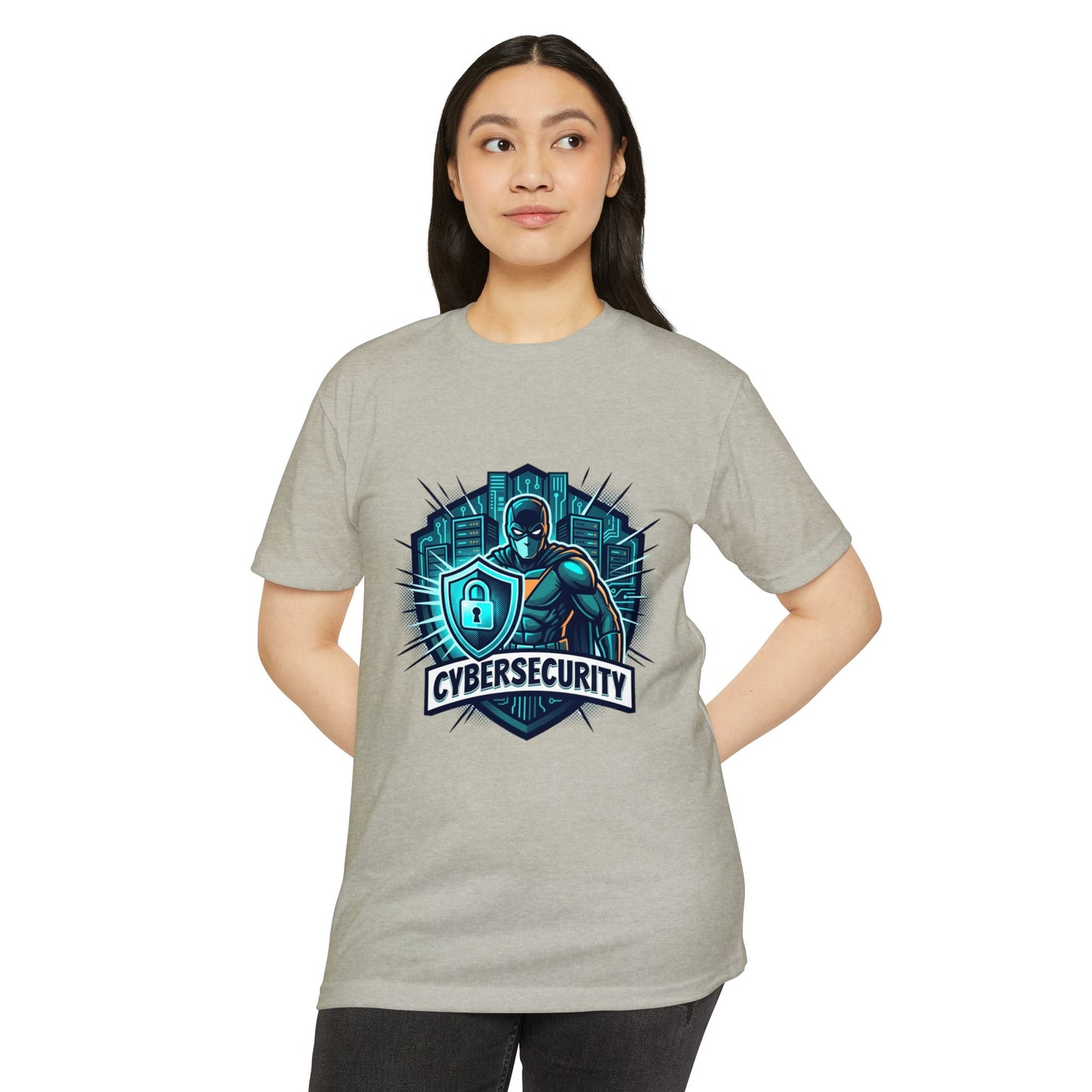 Cybersecurity Shield Tee — Cyber Defender Tech T-Shirt
