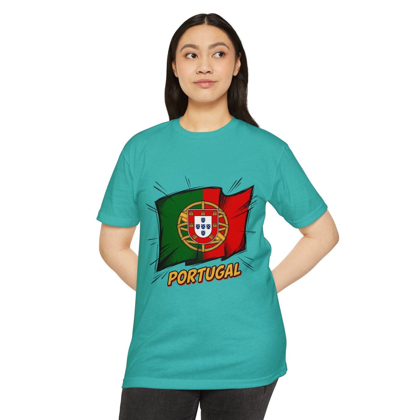 Portugal Flag Graphic T-Shirt — Vibrant Portuguese Pride Tee